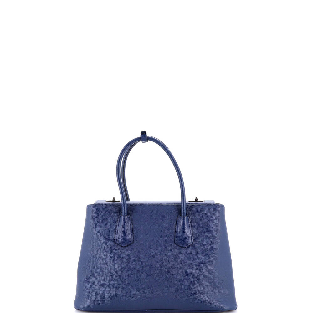 Prada Turnlock Cuir Twin Tote Saffiano #220702P12B - Picture 3 of 9